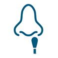 Nose swab icon